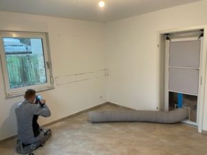 Fliesenarbeiten Küchenboden Privatkundschaft - Referenz 01