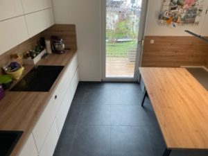 Fliesenarbeiten Küchenboden Privatkundschaft - Referenz 08